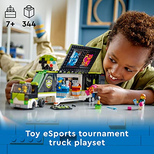 LEGO City Gaming Tournament Truck 60388 Building Toy Set for Kids