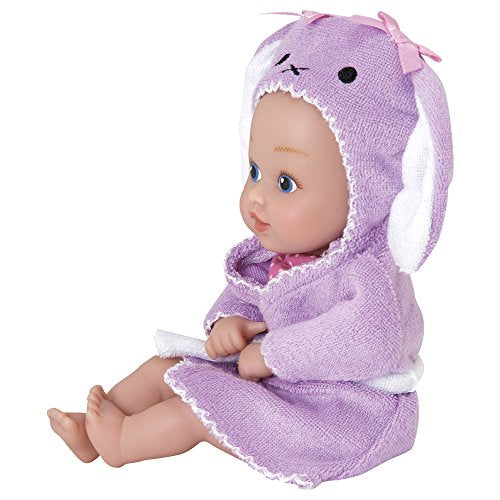 Adora Baby Bath Toy Bunny, 8.5 inch Bath Time Baby Tot Doll with QuickDri Body
