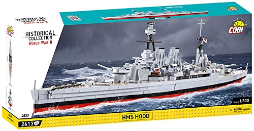 COBI Historical Collection: World War II Warships HMS Hood - sctoyswholesale
