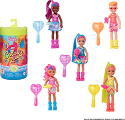 Barbie Color Reveal Chelsea Doll with 6 Surprises, Color Change and Accessories