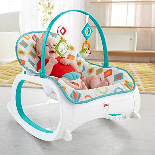 Fisher-Price Infant-to-Toddler Rocker - Geo Diamonds - sctoyswholesale