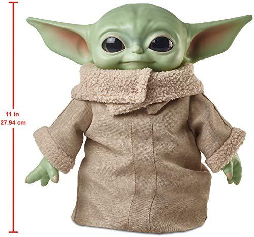 Star Wars Grogu Plush Toy, 11-in “The Child” from The Mandalorian, Col –  StockCalifornia