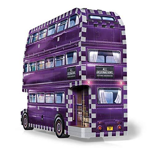 Wrebbit 3D 0507 Harry Potter The Knight Bus 3D Jigsaw Puzzle - 280Piece - sctoyswholesale