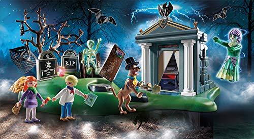 Playmobil Scooby-DOO! Adventure in The Cemetery Playset - sctoyswholesale
