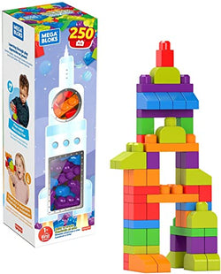 MEGA Bloks Build 'N Create 250 Big Building Blocks For Toddlers Ages 1-3, Develops Creativity, Imagination And Fine Motor Skills - sctoyswholesale