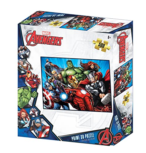 Puzzle Prime 3D Avengers 3D Puzzle, Multicolored