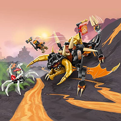 LEGO NINJAGO Cole's Earth Dragon EVO 71782, Upgradable