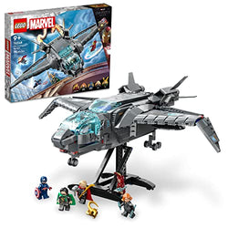 LEGO Marvel The Avengers Quinjet 76248, Spaceship Building Toy Set
