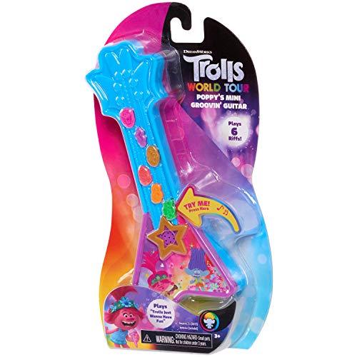 DreamWorks Trolls World Tour Poppys Mini Groovin Guitar, Multi-Color ...