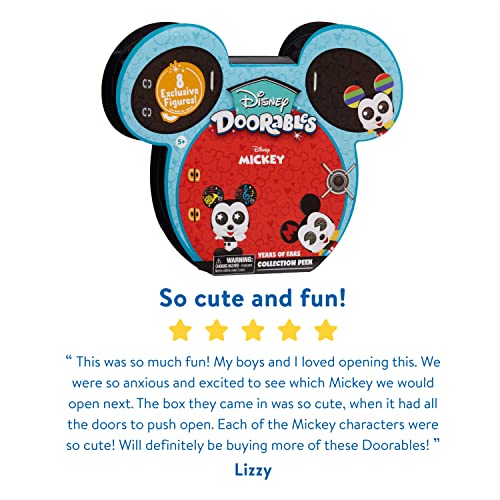 Disney Doorables Mickey Mouse Years of Ears Collection Peek, Includes 8 Exclusive Mini Figures, - sctoyswholesale