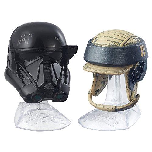 Star Wars Black Series Titanium Series Imperial Death Trooper and Rebel Commando Helmets - sctoyswholesale