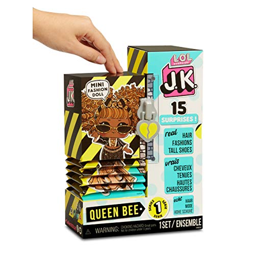 L.O.L. Surprise! JK Queen Bee Mini Fashion Doll with 15 Surprises - sctoyswholesale
