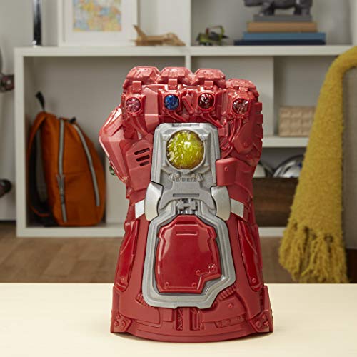 Avengers Marvel Endgame Red Infinity Gauntlet Electronic Fist Roleplay Toy with Lights and Sounds - sctoyswholesale