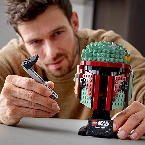 LEGO Star Wars Boba Fett Helmet 75277 Building Kit, Cool, Collectible Star Wars Character Building Set, New 2020 (625 Pieces) - sctoyswholesale