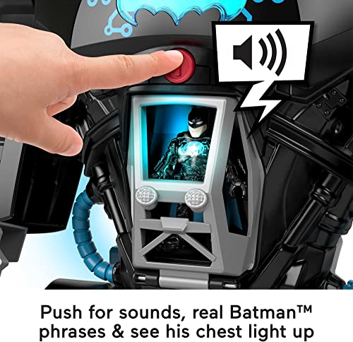 Imaginext DC Super Friends Batman Toy, 2-in-1 Robot & Playset - sctoyswholesale