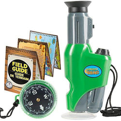 Toys Portable Field Microscope with Hiking Compass - sctoyswholesale