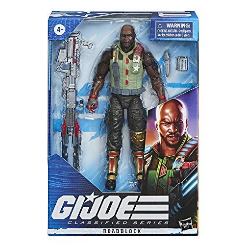 Hasbro G.I. Joe Classified Series Roadblock Action Figure Collectible Premium Toy with Multiple Accessories and Custom Package Art - sctoyswholesale