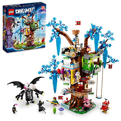 LEGO DREAMZzz Fantastical Tree House 71461 Features 3 Detailed Sections for The Heroes of The Dream World, Building Toy for Kids Ages 9+ with Big Imaginations