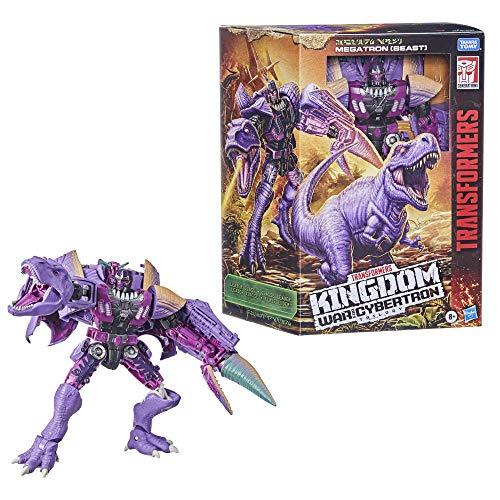 Transformers Toys Generations War for Cybertron: Kingdom Leader WFC-K10 Megatron (Beast) Action Figure - Kids Ages 8 and Up, 7.5-inch - sctoyswholesale
