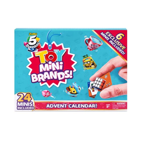 5 Surprise - Mini Toys Advent Calendar – StockCalifornia
