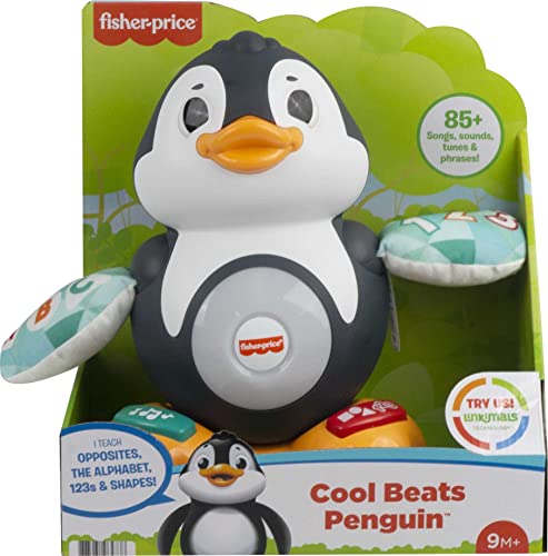 Fisher-Price Interactive Musical Learning Toy Penguin for Babies and Toddlers - sctoyswholesale
