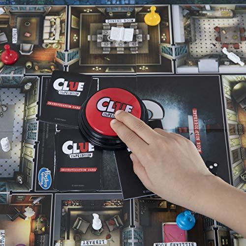 Clue Liars Edition Board Game; Murder Mystery Game for Kids 8 and Up; Expose Dishonest Detectives with The Liar Button - sctoyswholesale