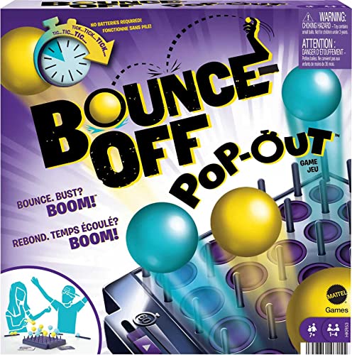Bounce-Off Pop-Out Party Game for Family, Teens, Adults And Game Night, Balls Go Flying