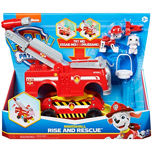 Paw Patrol, Marshall Rise and Rescue Transforming Toy Car with Action Figures and Accessories - sctoyswholesale