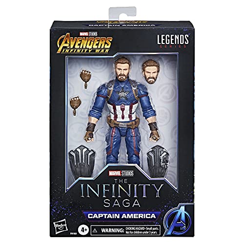 Marvel Legends Avengers Infinity War Saga Captain America Exclusive Action Figure - sctoyswholesale
