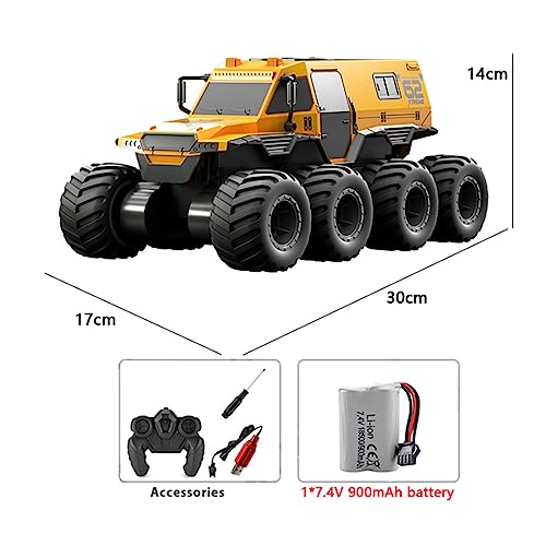 Voiture RC Rock Crawler 2,4 GHz 1:8 51 cm or