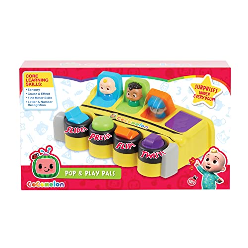 Just Play CoComelon Pop & Learn Pals, Officially Licensed Kids Toys for Ages 18 Month - sctoyswholesale