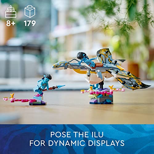 LEGO Avatar Ilu Discovery 75575, The Way of Water Movie Building Toy Ocean Set