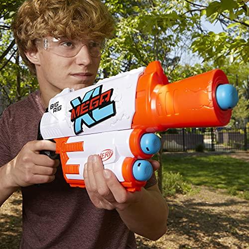 NERF Mega XL Big Rig Blaster, Largest Mega Darts Ever, 3 Mega XL Whistler Darts - sctoyswholesale