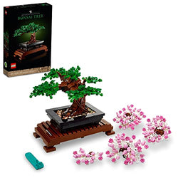 LEGO Icons Bonsai Tree Building Set for Adults, Plants Home Décor, DIY Projects