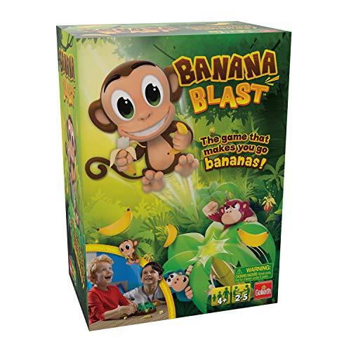 Banana Blast - Pull The Bananas Until The Monkey Jumps Game by Goliath - sctoyswholesale