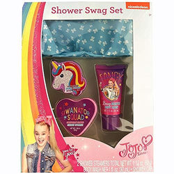 JoJo Siwa Shower Swag Set with Shower Cap, Shower Steamers and Body Wash - sctoyswholesale