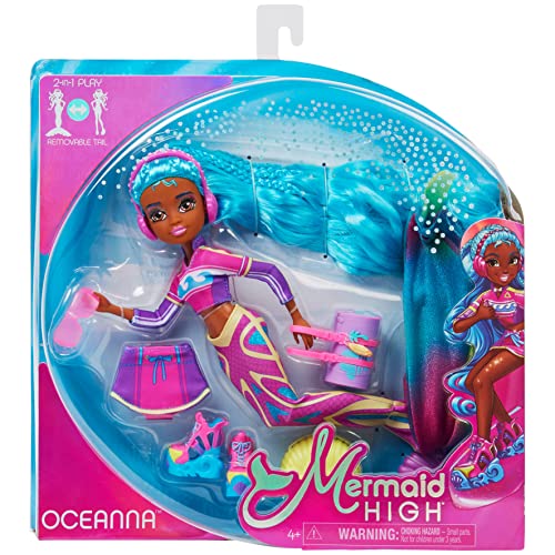 MERMAID HIGH, Oceanna Deluxe Mermaid Doll & Accessories with