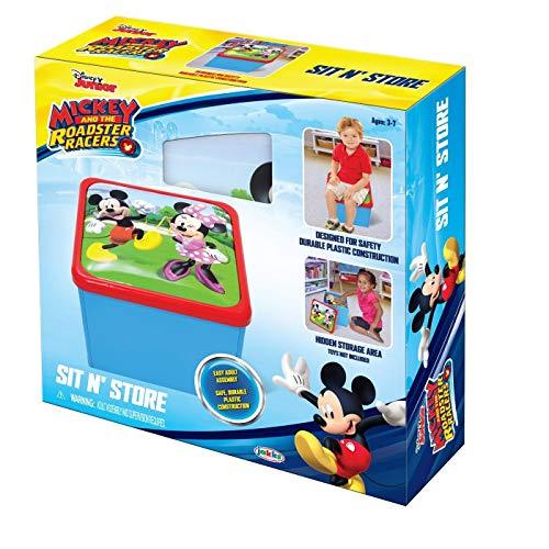 Mickey Mouse Roadster Racers Sit N Store Cube - sctoyswholesale