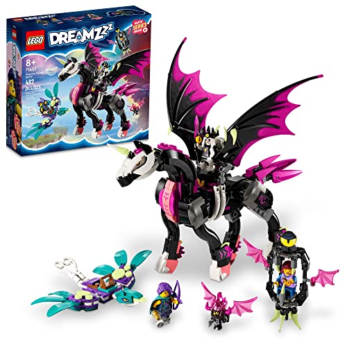 LEGO DREAMZzz Pegasus Flying Horse 71457 Building Toy Set, Fantasy Action Figure Creature for Kids, Unique Birthday Gift for Girls and Boys Ages 8+
