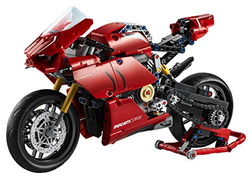 LEGO Technic Ducati Panigale V4 R 42107 Building Toy Set for Kids, Boys, and Girls Ages 10+ (646 Pieces)