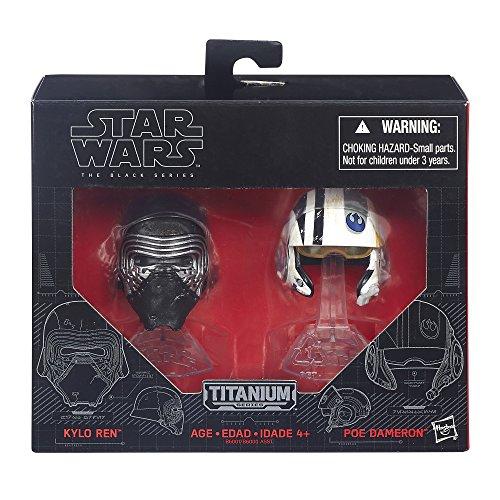 Star Wars: The Force Awakens Black Series Die Cast Kylo Ren & Poe Dameron - sctoyswholesale