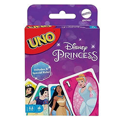UNO Disney Princesses Matching Card Game, 112 Cards with Unique Wild Card & Instructions - sctoyswholesale