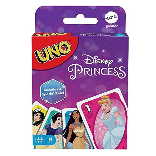 UNO Disney Princesses Matching Card Game, 112 Cards with Unique Wild Card & Instructions - sctoyswholesale