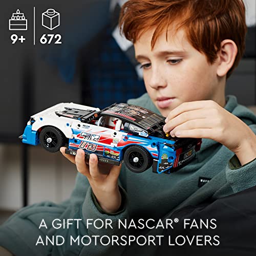 LEGO Technic NASCAR Next Gen Chevrolet Camaro ZL1 Building Set 42153 - Authentically Designed Model Car and Toy Racing Vehicle Kit, Collectible Race Car Display for Boys, Girls, and Teens Ages 9+