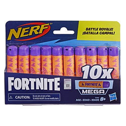 NERF Fortnite Official 10 Dart Mega Refill Pack Fortnite Mega Dart Blasters - sctoyswholesale