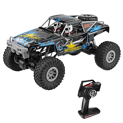 GoolRC WLtoys 104310 RC Car, 1:10 Scale 2.4GHz Remote Control Car, All Terrain Off Road RC Truck with Dual Motor RTR - sctoyswholesale
