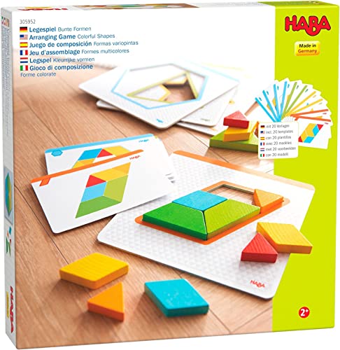 HABA Arranging Game - Colorful Shapes