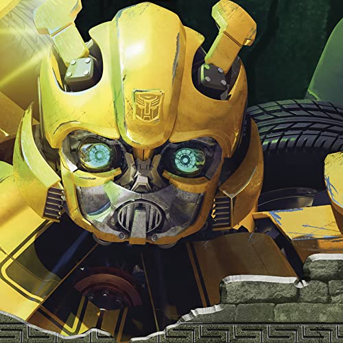 Transformers Toys Rise of The Beasts Movie, Beast-Mode Bumblebee Converting Toy with Lights and Sounds