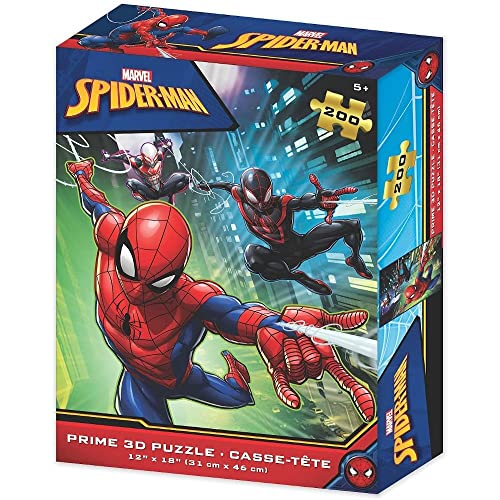 Puzzle Prime 3D Marvel Spiderman Lenticular Puzzle