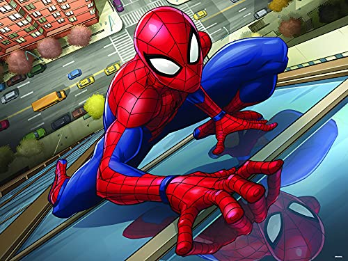 Prime 3D 33028 Marvel Spiderman Multi Universe 150 Piece Scratch Puzzle,  Multicoloured
